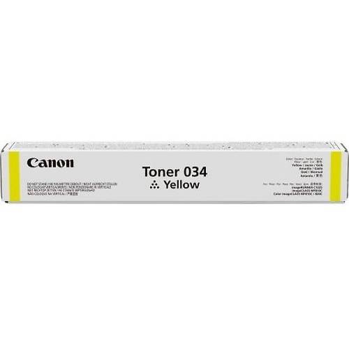 Cartus toner Canon 034Y Yellow, CF9451B001AA