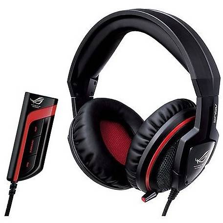 Casti gaming Asus ROG Orion Pro, Negru/Rosu