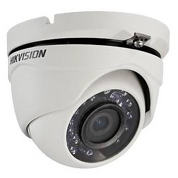 Camera IP Hikvision DS-2CE56C2T-IRM 2.8MM, Dome, Analog, 1.3MP, 1/3 CMOS, IR LED, Alb