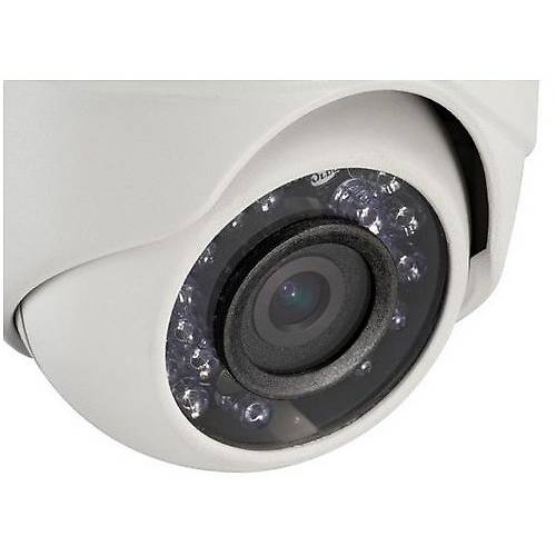 Camera IP Hikvision DS-2CE56C2T-IRM 2.8MM, Dome, Analog, 1.3MP, 1/3 CMOS, IR LED, Alb