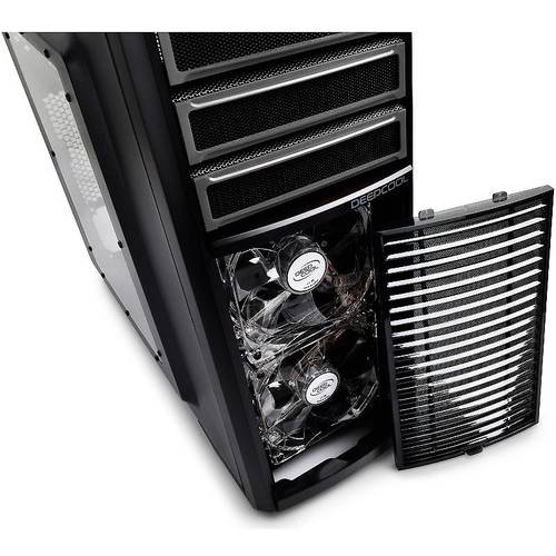 Carcasa Deepcool Kendomen TI, MiddleTower, Fara sursa, Negru/Gri