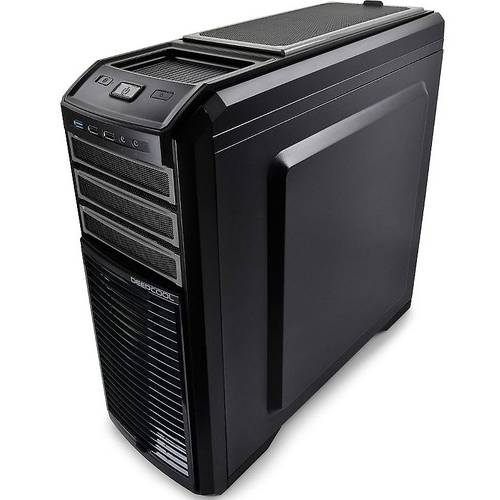 Carcasa Deepcool Kendomen TI, MiddleTower, Fara sursa, Negru/Gri