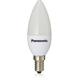 Panasonic Bec cu LED 230V, 5W, Fasung E14, Alb Cald