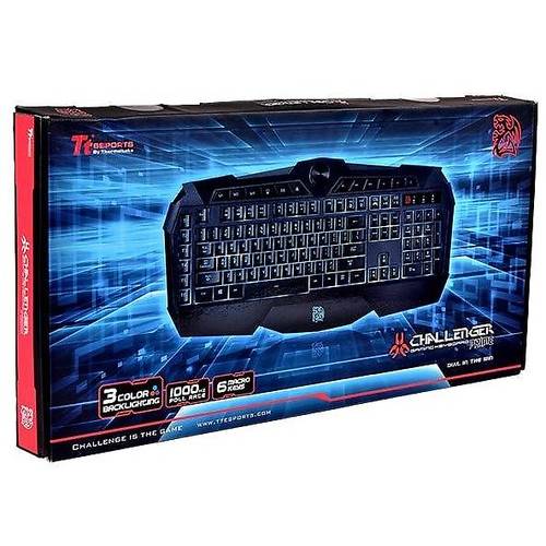 Tastatura Thermaltake Tt eSPORTS Challenger Prime Iluminated