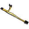 Cablu Adaptor Thermaltake 8-pin ATX Male - 2x 6+2-pin PCI-E Female