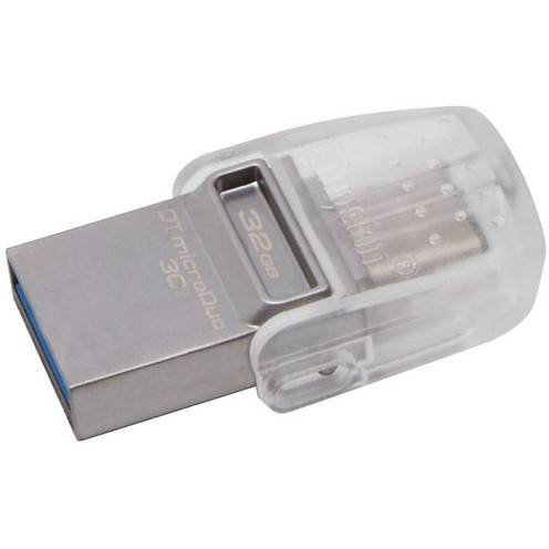 Memorie USB Kingston DataTraveler microDuo 3C, 32GB, USB 3.1