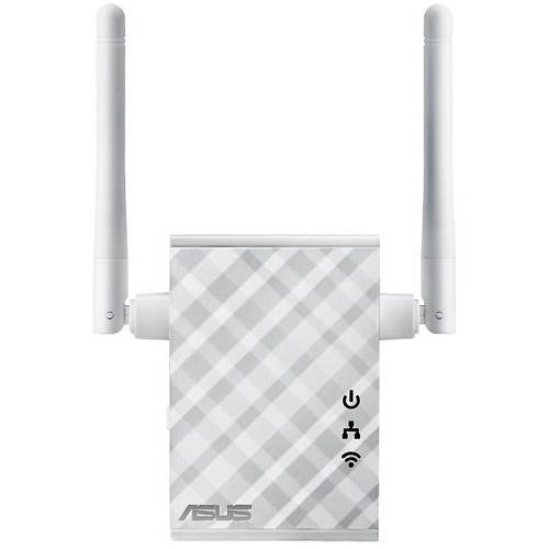 Access Point Range Extender Wireless Asus RP-N12, 2 antene, 10/100 Mbps, 802.11 b/g/n