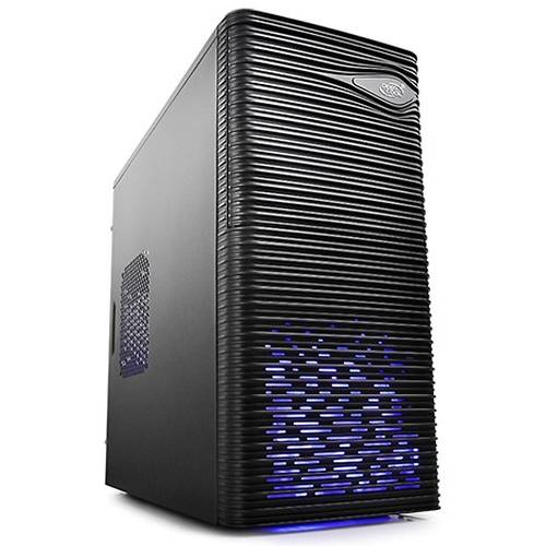 Carcasa Deepcool Wave LED, MiddleTower, Fara sursa, Negru