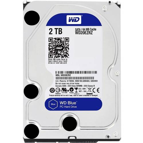 Hard Disk Caviar Blue 2TB, Sata3, 5400rpm, 64MB, 3.5 inch, WD20EZRZ