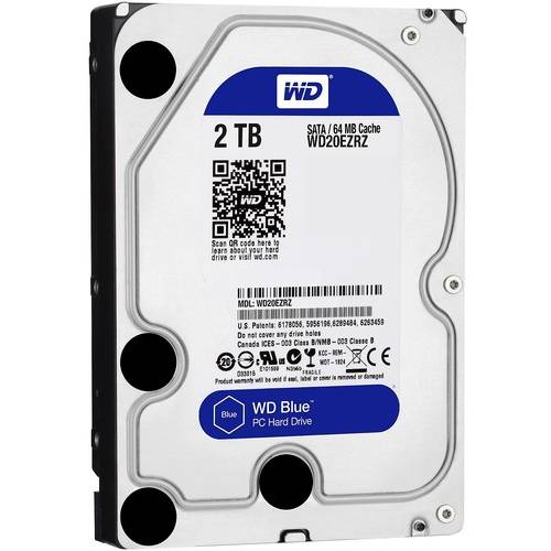 Hard Disk Caviar Blue 2TB, Sata3, 5400rpm, 64MB, 3.5 inch, WD20EZRZ