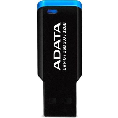 Memorie USB A-DATA UV140, 32GB, USB 3.0, Negru/Albastru