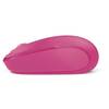 Mouse Microsoft Mobile 1850, Wireless, USB, 1000dpi, Magenta