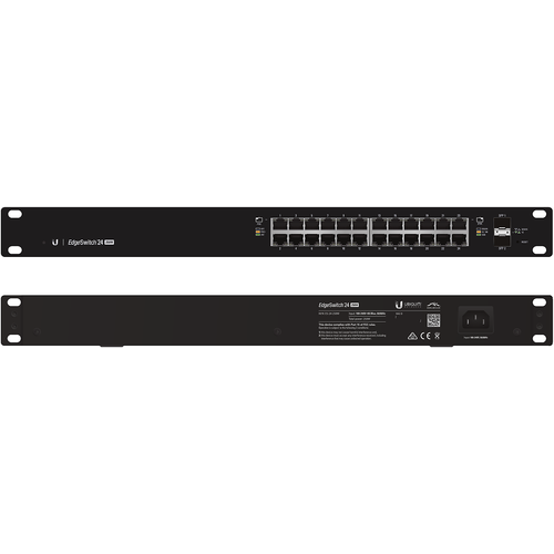 Switch Ubiquiti ES-24-LITE 24-port + 2xSFP Gigabit, 1U Rack 19 inch