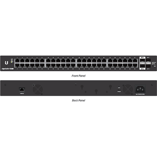 Switch Ubiquiti ES-48-LITE 48-port + 2xSFP + 2 x SFP+, Gigabit, 1U Rack 19 inch