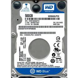 Blue, 500GB, 5400RPM, 16MB, SATA 3, WD5000LPCX