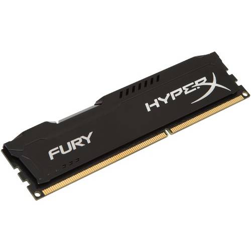 Memorie Kingston HyperX Fury Black, DDR4, 4GB, 2400MHz, CL15, 1.2V