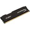 Memorie Kingston HyperX Fury Black, DDR4, 8GB, 2400MHz, CL15, 1.2V