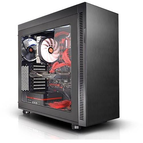 Carcasa Thermaltake Suppressor F51 Window, FullTower, Fara sursa, Negru