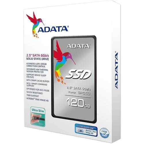 SSD A-DATA Premier Pro SP550, 120GB, SATA 3, 2.5''