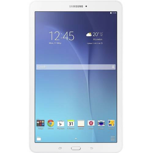 Tableta Samsung Galaxy Tab E T561, 1.5GB Ram, 8GB, 9.6" TFT capacitive touchscreen, Quad-core 1.3 GHz, 5MP, WIFI, 3G, Alb