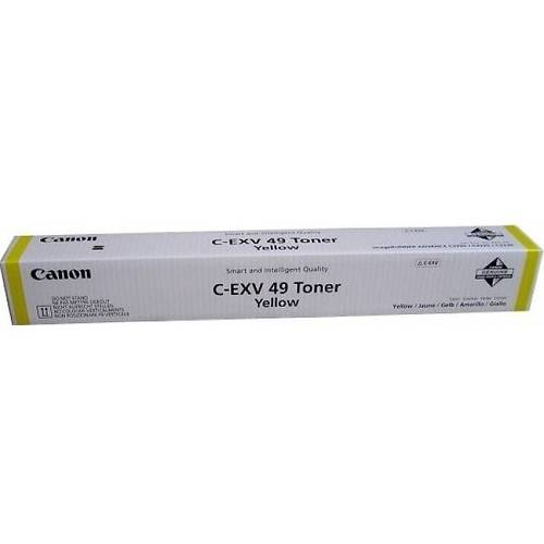 Cartus toner Canon C-EXV49Y Yellow, CF8527B002AA