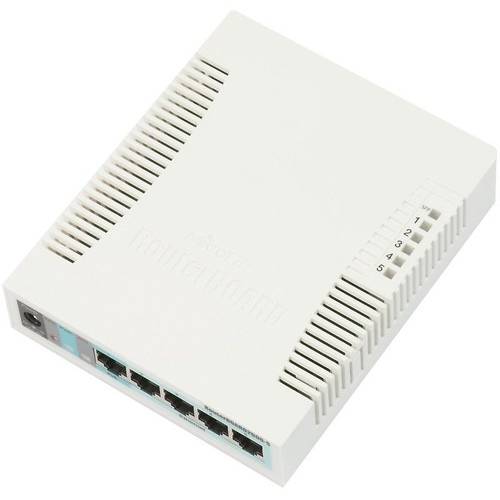 Switch MikroTik RB260GS, Gigabit, 5x RJ-45, Management