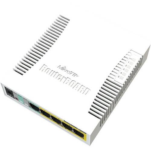 Switch MikroTik RB260GSP, Gigabit, 5x RJ-45, Management