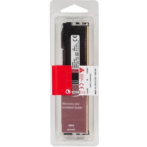 Memorie Kingston HyperX Fury Black DDR3, 4GB, 1600MHz CL10