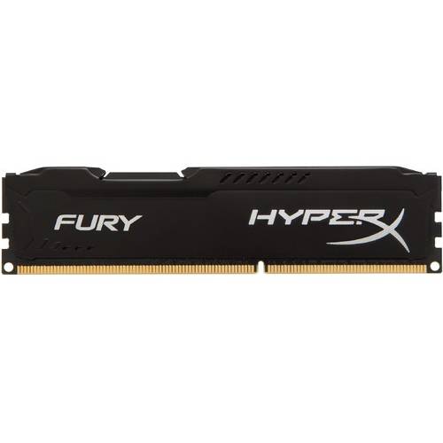 Memorie Kingston HyperX Fury Black DDR3, 8GB, 1600MHz CL10, Kit Dual Channel