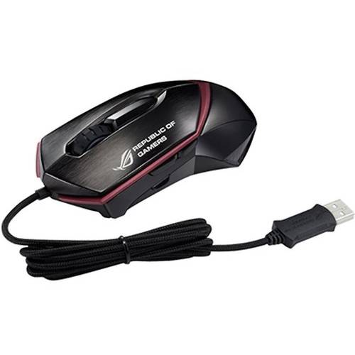 Mouse Asus Republic Of Gamers GX1000 EagleEye, USB, Laser, 8200dpi, Negru