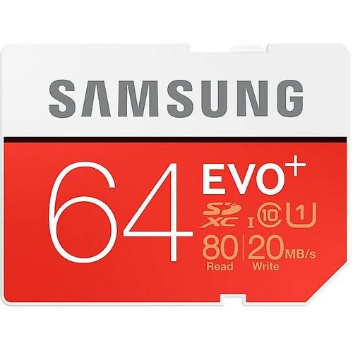 Card Memorie Samsung EVO+ Micro SDHC, 64GB, UHS-I, Clasa 10