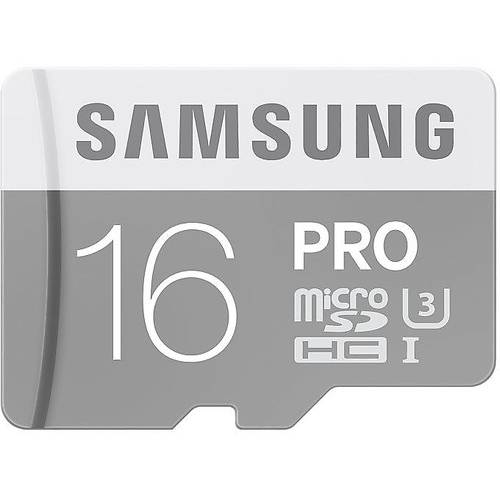 Card Memorie Samsung PRO Micro SDHC, 16GB, UHS-I, Clasa 10 + Adaptor