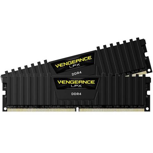 Memorie Corsair Vengeance LPX Black, 16GB, DDR4, 3200MHz, CL16, Kit Dual Channel