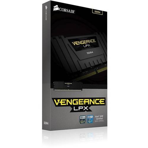 Memorie Corsair Vengeance LPX Black, 16GB, DDR4, 3200MHz, CL16, Kit Dual Channel