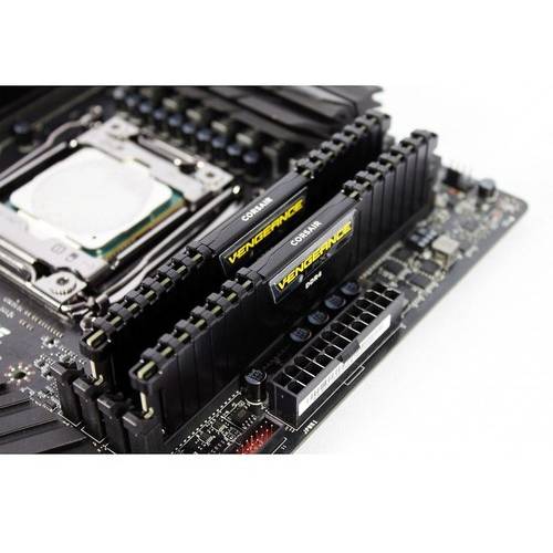 Memorie Corsair Vengeance LPX Black, 16GB, DDR4, 3200MHz, CL16, Kit Dual Channel