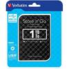 Hard Disk Extern Verbatim Store 'n' Go, 1TB, USB 3.0, Negru