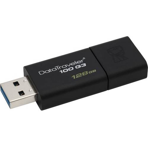 Memorie USB Kingston DataTraveler 100 G3, 128GB, USB 3.0