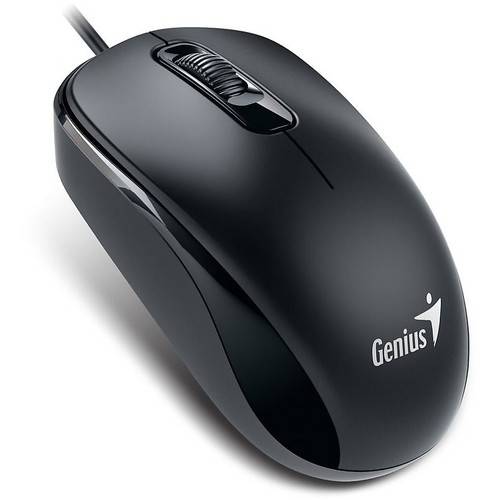 Mouse Genius DX-110, Optic, USB, 1200dpi, Negru