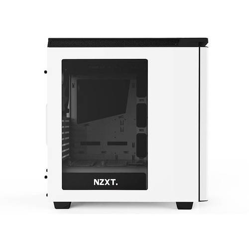Carcasa NZXT H440 White/Black New Edition, MiddleTower, Fara sursa, Alb/Negru