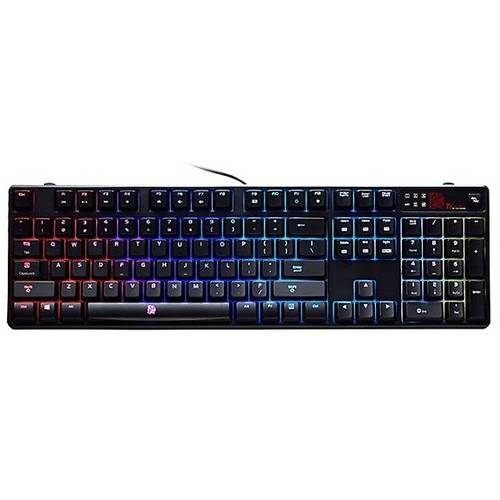 Tastatura gaming Thermaltake Tt eSPORTS POSEIDON Z, Iluminata RGB