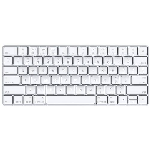 Tastatura Apple Wireless, ROM, compatibila iPad, iMac, Mac, Alb/Argintiu