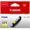 Cartus cerneala Canon CLI-571Y Yellow, BS0388C001AA