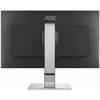 Monitor LED AOC Q2577PWQ, 25'' Quad HD, 5ms, Negru/Argintiu