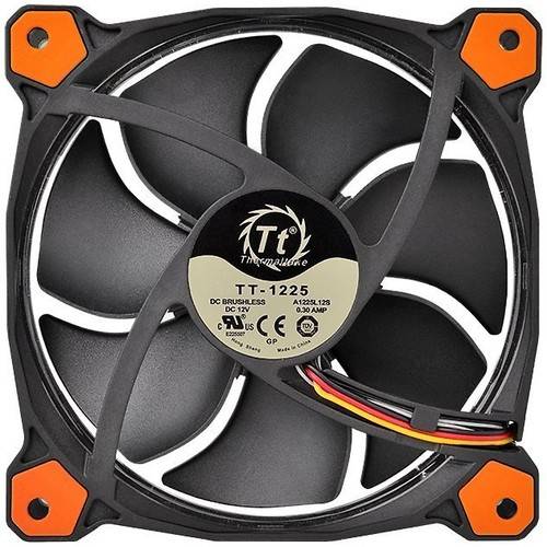 Ventilator PC Thermaltake Riing 12 Portocaliu