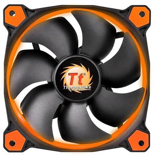 Ventilator PC Thermaltake Riing 12 Portocaliu