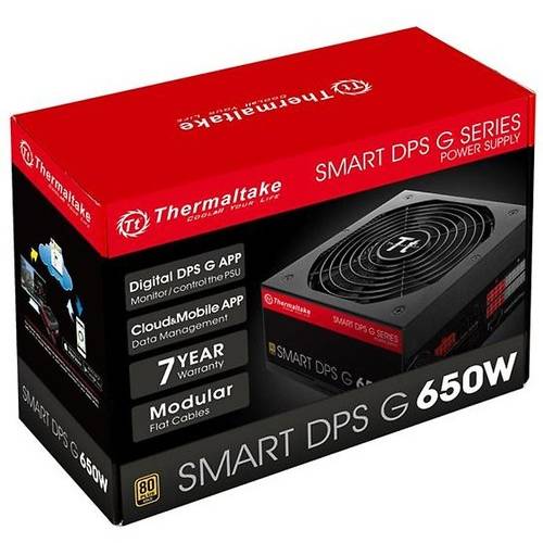 Sursa Sursa Thermaltake Smart DPS G 650W Modulara certificare 80+ Gold