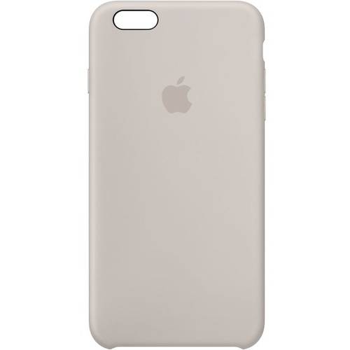 Capac protectie spate Apple Silicone Case pentru iPhone 6s Plus, Stone