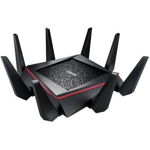 Router Wireless Asus   RT-AC5300, TRI Band, USB 3.0, Management, Negru