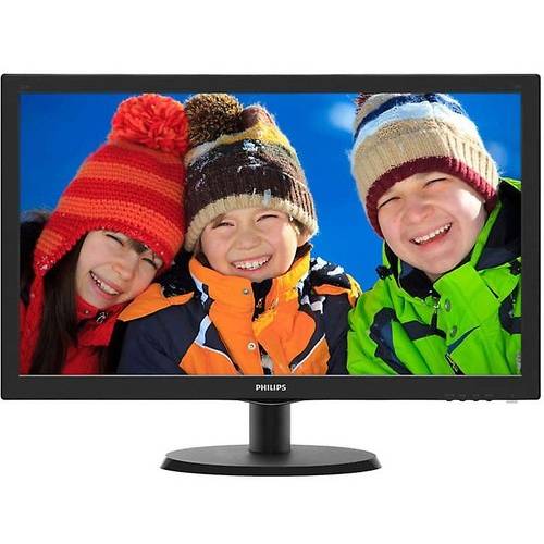 Monitor LED Philips 223V5LHSB2/00, 21.5'' FHD, 5ms, Negru