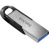 Memorie USB SanDisk Ultra Flair, 16GB, USB 3.0, Negru/Argintiu